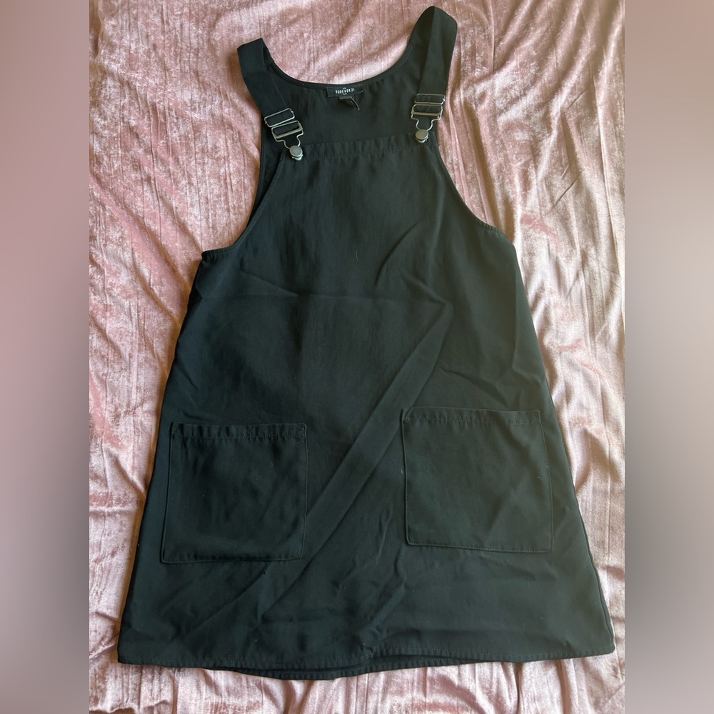 Forever 21 Black overall dress